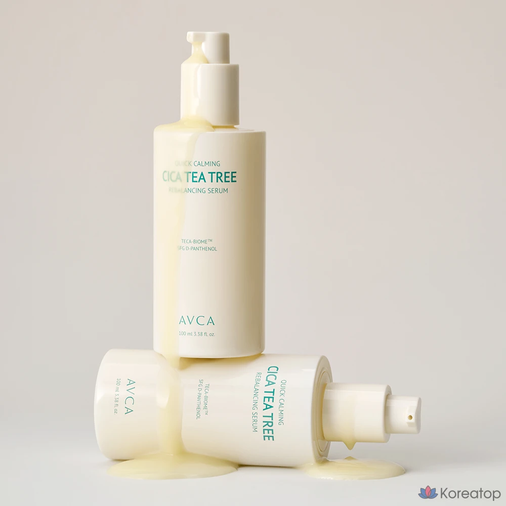 Сыворотка AVCA Quick Calming Cica Tea Tree Rebalancing, 100 мл, 1 шт.