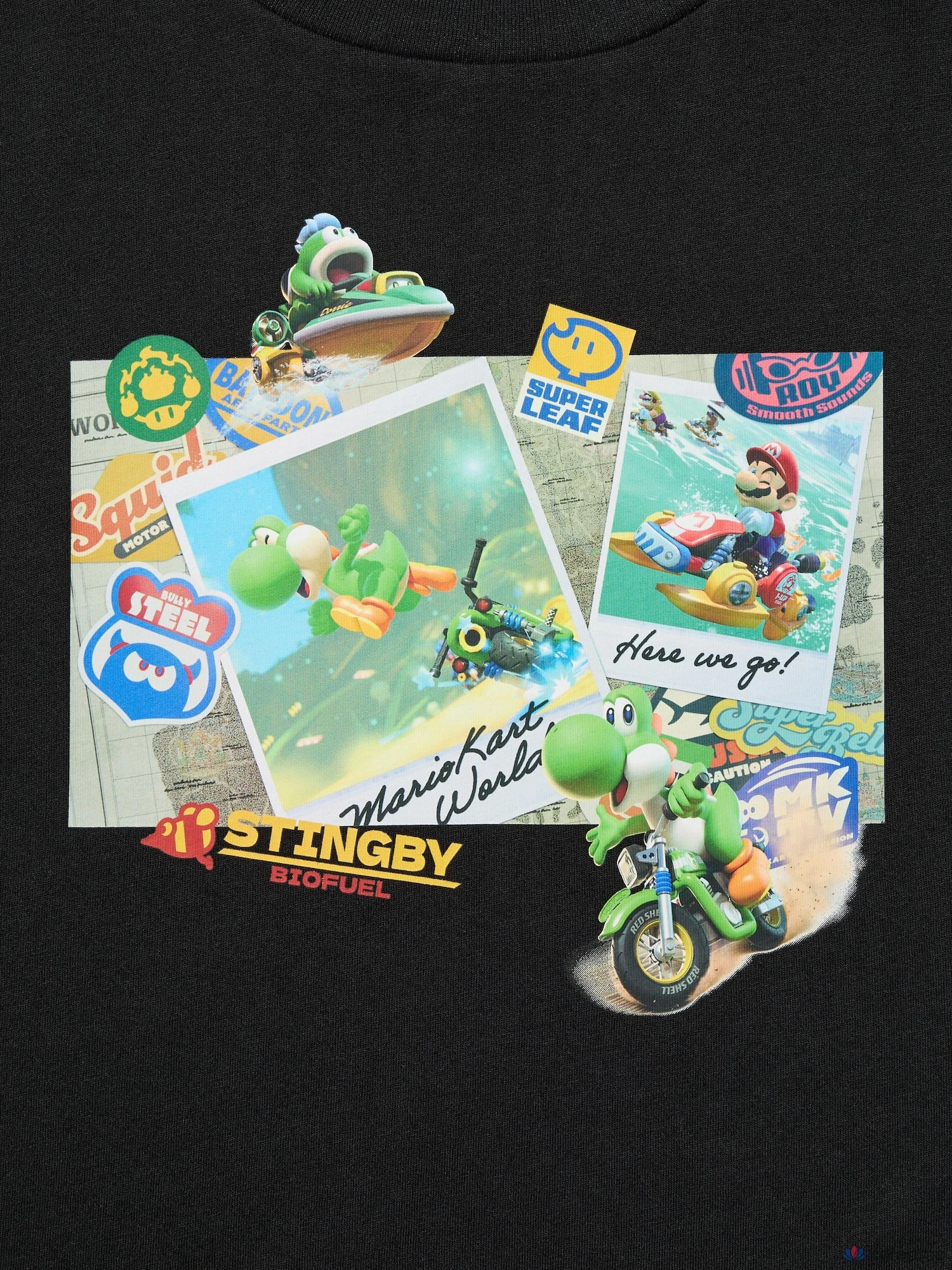 Футболка детская Uniqlo Mario Kart World UT Graphic T