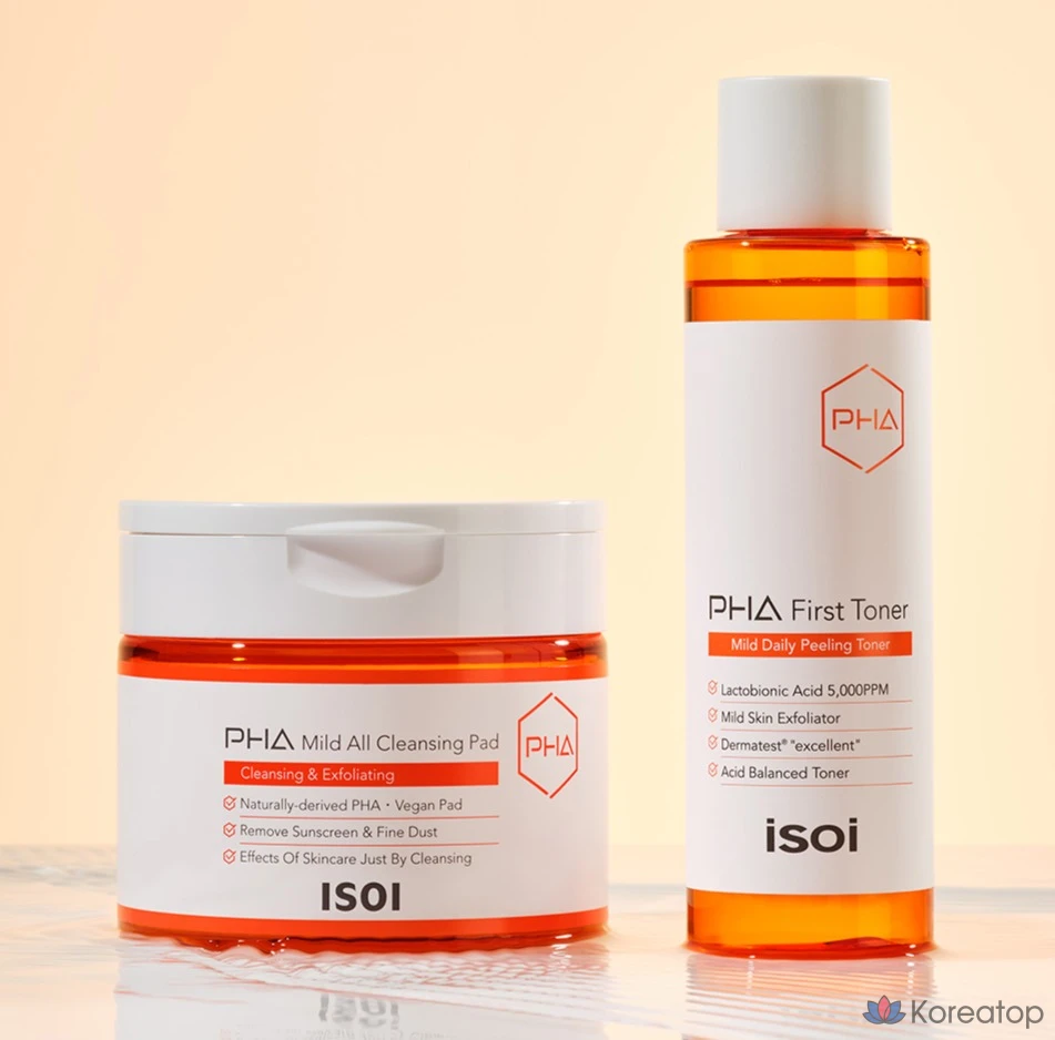 Пилинг-пэды Isoi PHA Mild All Cleansing Pad, 230 г, 60 шт.