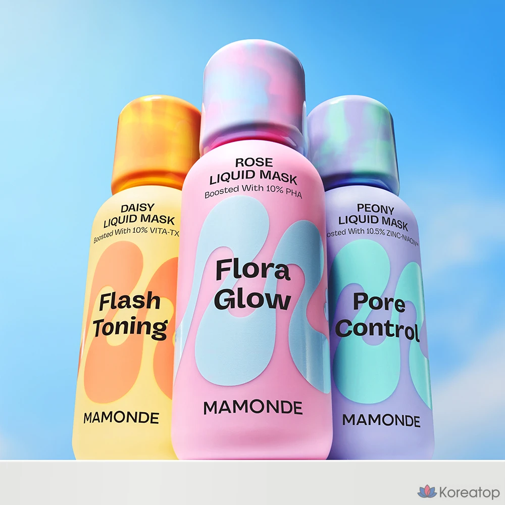 Жидкая маска для лица Mamonde Flash Toning Daisy Liquid Mask, 80 мл, 1 шт.