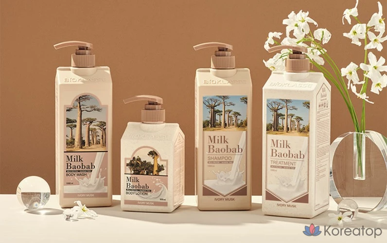 Триатмент для волос Milk Baobab Treatment, аромат Ivory Musk, 1 л, 1 шт.
