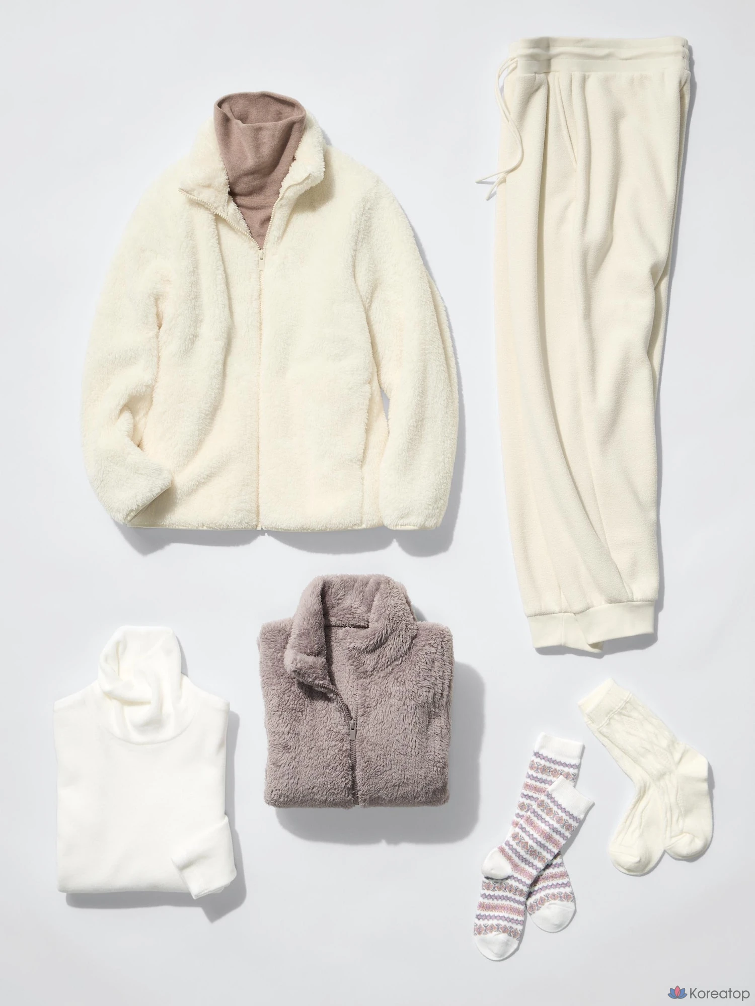 Носки Uniqlo HEATTECH Cable Socks