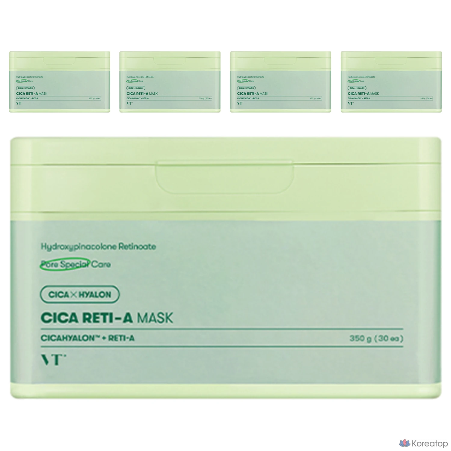 Тканевая маска для лица VT Cosmetics Cica Reti-A Mask, 30 шт.