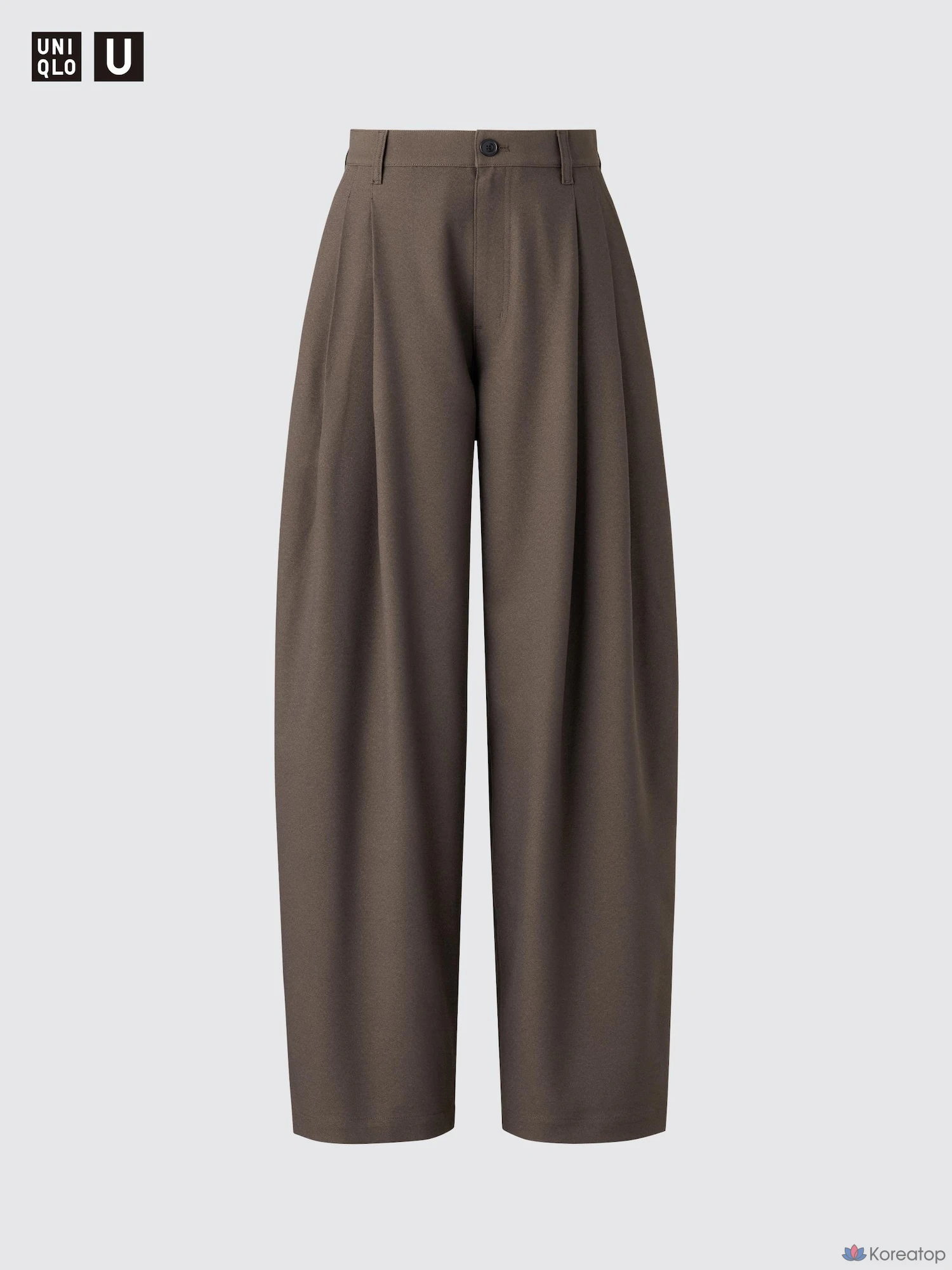 Брюки Uniqlo Tuck Barrel Leg Pants