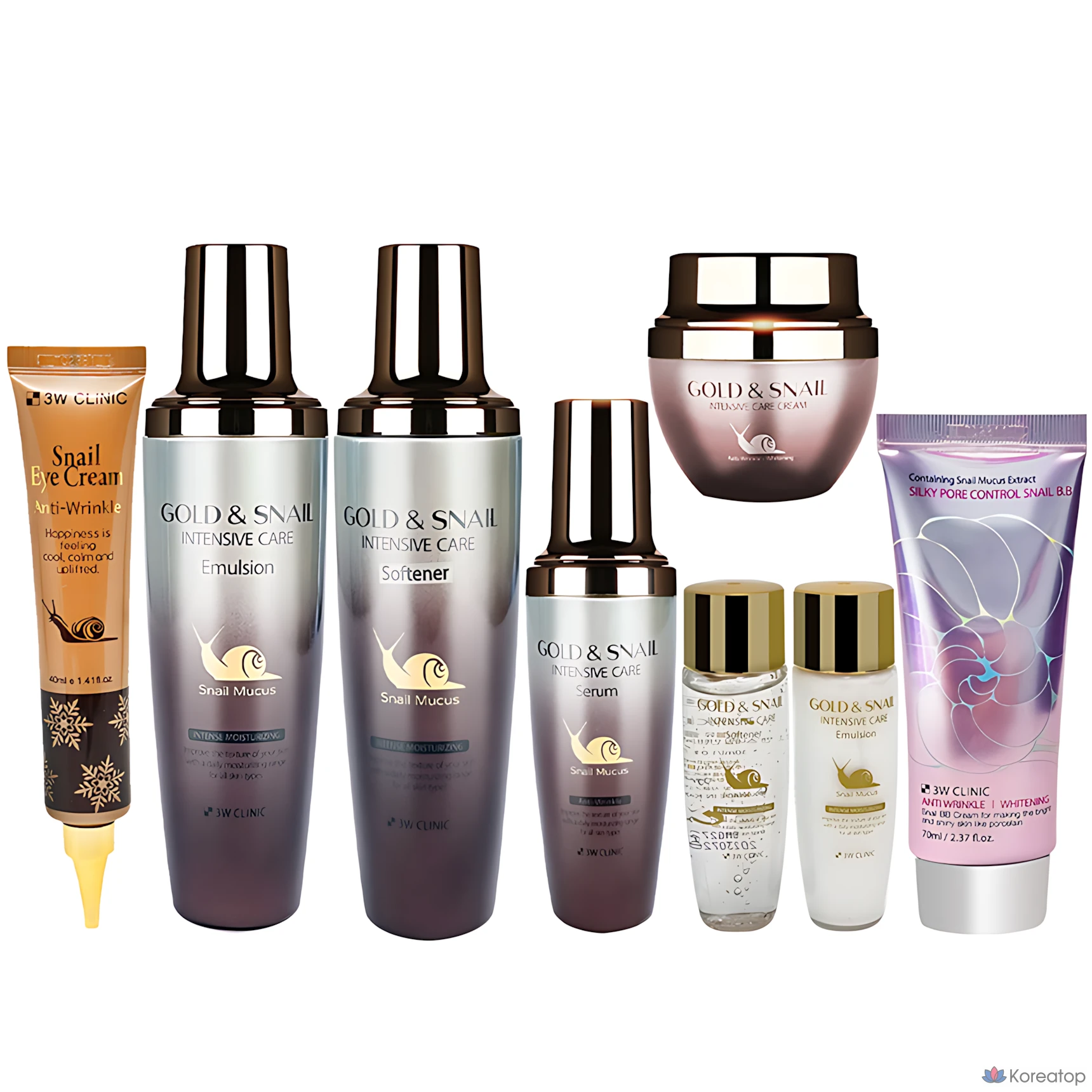 Набор для ухода 3W Clinic Snail Functional Cosmetics, 1 шт.