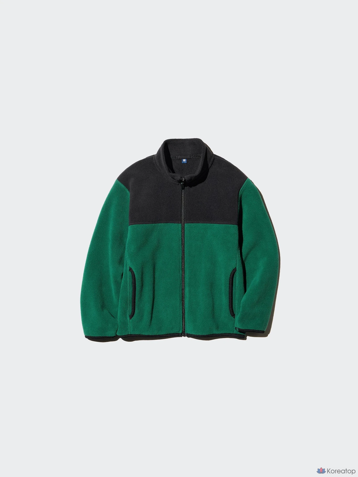 Куртка флисовая детская Uniqlo Fleece Full-Zip Jacket, Color Block