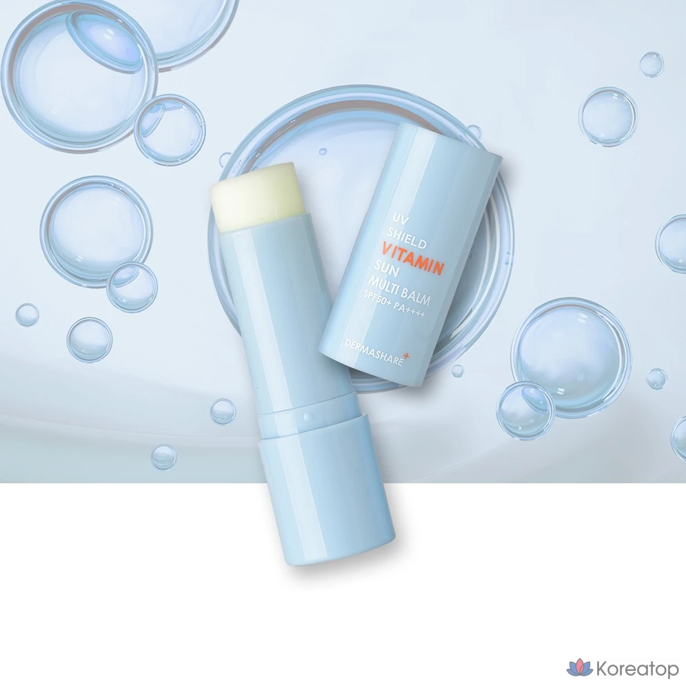 Мультибальзам Dermashare UV Shield Vitamin Sun Multi Balm SPF 50+ PA++++, 11 г, 1 шт.