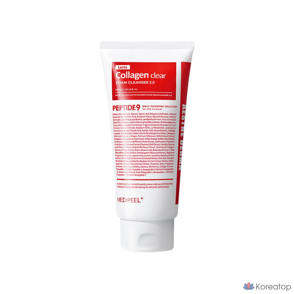 Тонер Medi-Peel Red Lacto Collagen Mezo Collagen Toner + Red Lacto Collagen Clear, 1 л, 1 шт.