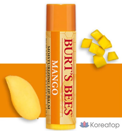 Набор для ухода Burt's Bees Juicy Lip Balm Trio 3-piece Set (Sweet Mandarin + Mango + Strawberry), 12.75 г, 1 шт.