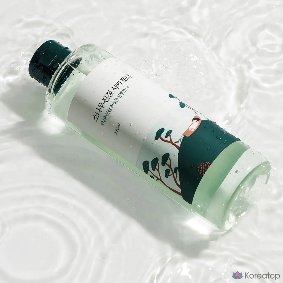 Тонер Round Lab Pine Tree Calming Cica Toner, 250 мл, 1 шт.