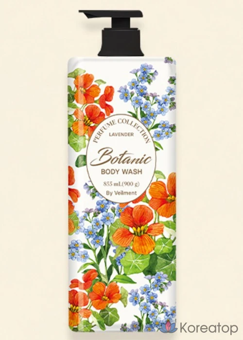 Набор для ухода Elastine Botanic Perfume All Time Hair Body Set, 3 шт., фото 6