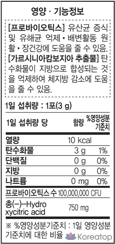 Пищевая добавка Il-Yang Prime Lactic Acid Bacteria Diet Plus, 90 г, 30 шт.
