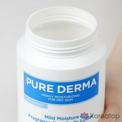 Лосьон для тела Pure Derma Moisture Body Lotion Unscented, 1 л, 1 шт.