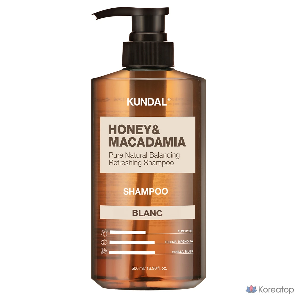 Шампунь Kundal Nature Shampoo Blanc, 500 мл, 1 шт.