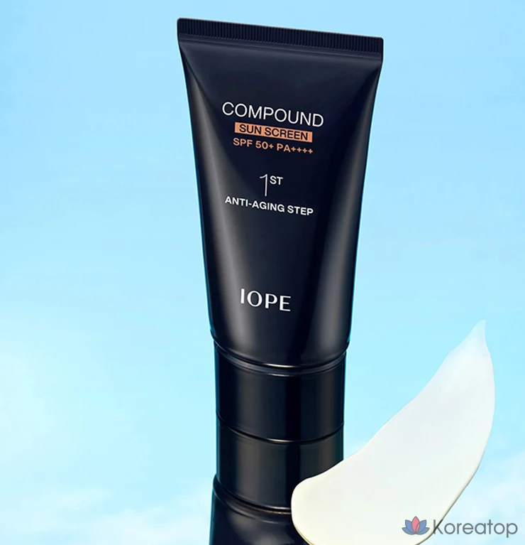Солнцезащитный крем IOPE Men Compound Sun Screen SPF50+ PA++++, 50 мл, 1 шт.