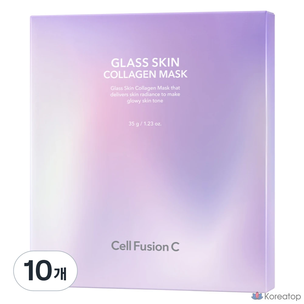 Тканевая маска для лица CELL FUSION C Glass Skin Collagen Mask, 50 шт.