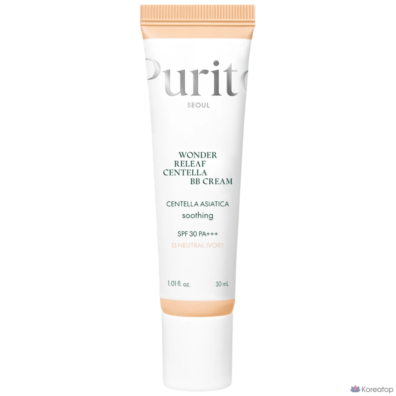BB-крем PURITO Wonder Relief Centella, оттенок #13 Neutral Ivory, 30 мл, 1 шт.
