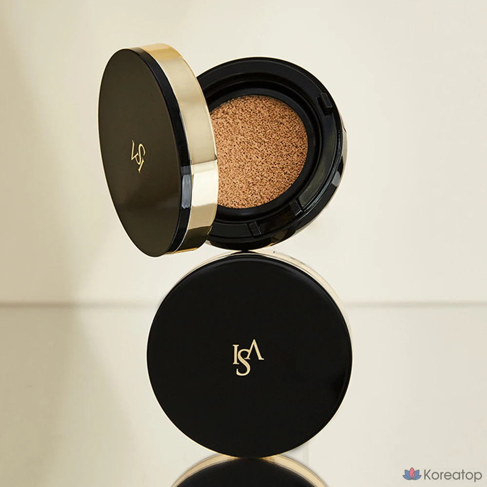 Кушон Isa Knox Dual Cover Cushion Special + Refill, оттенок 23 Natural Beige, 15 г, 1 шт.