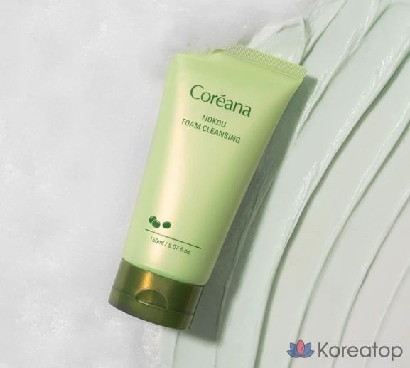 Очищающая пенка Coreana Green Bean Cleansing Foam, 150 мл, 1 шт.