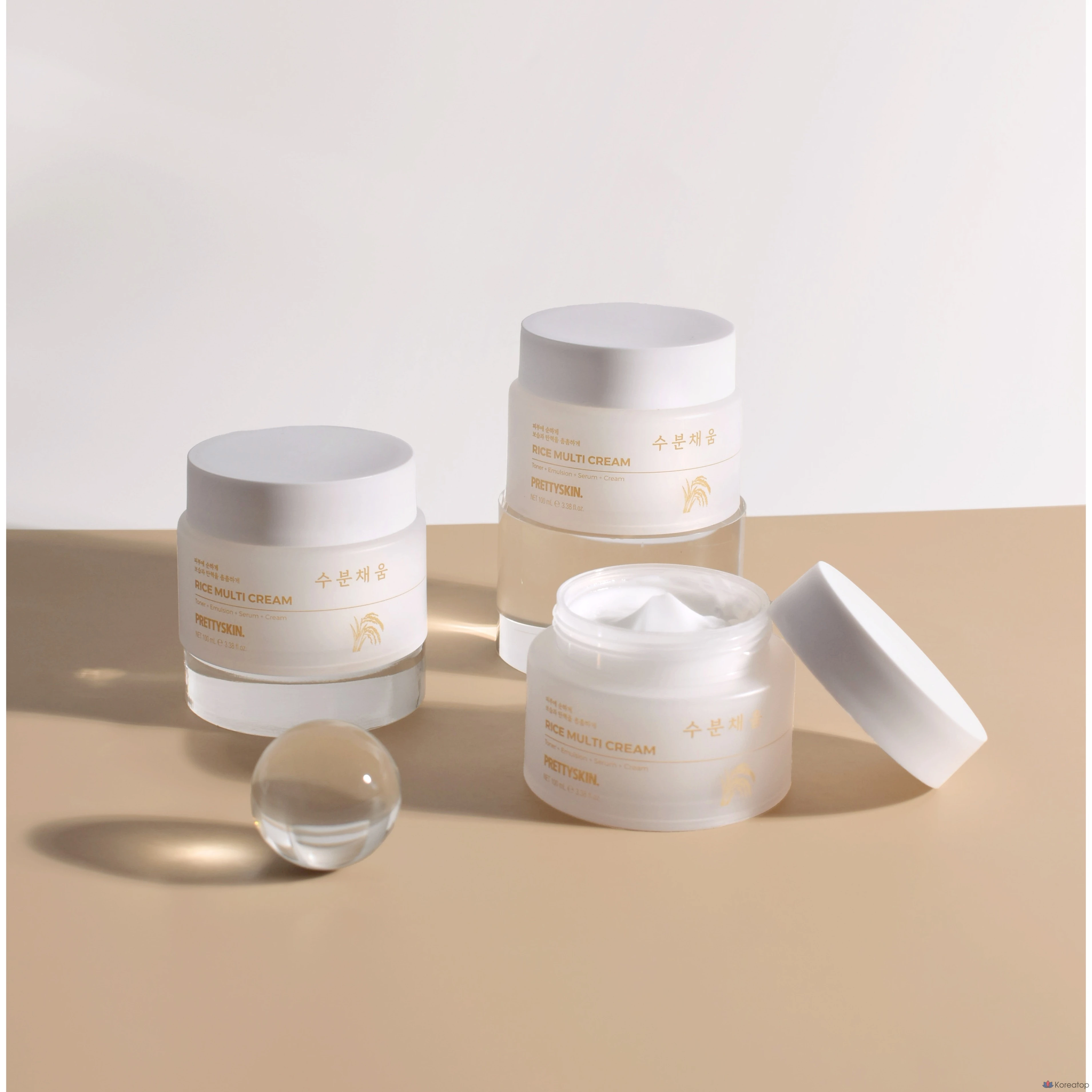 Крем для лица PrettySkin Rice Multi Cream, 100 мл, 1 шт.