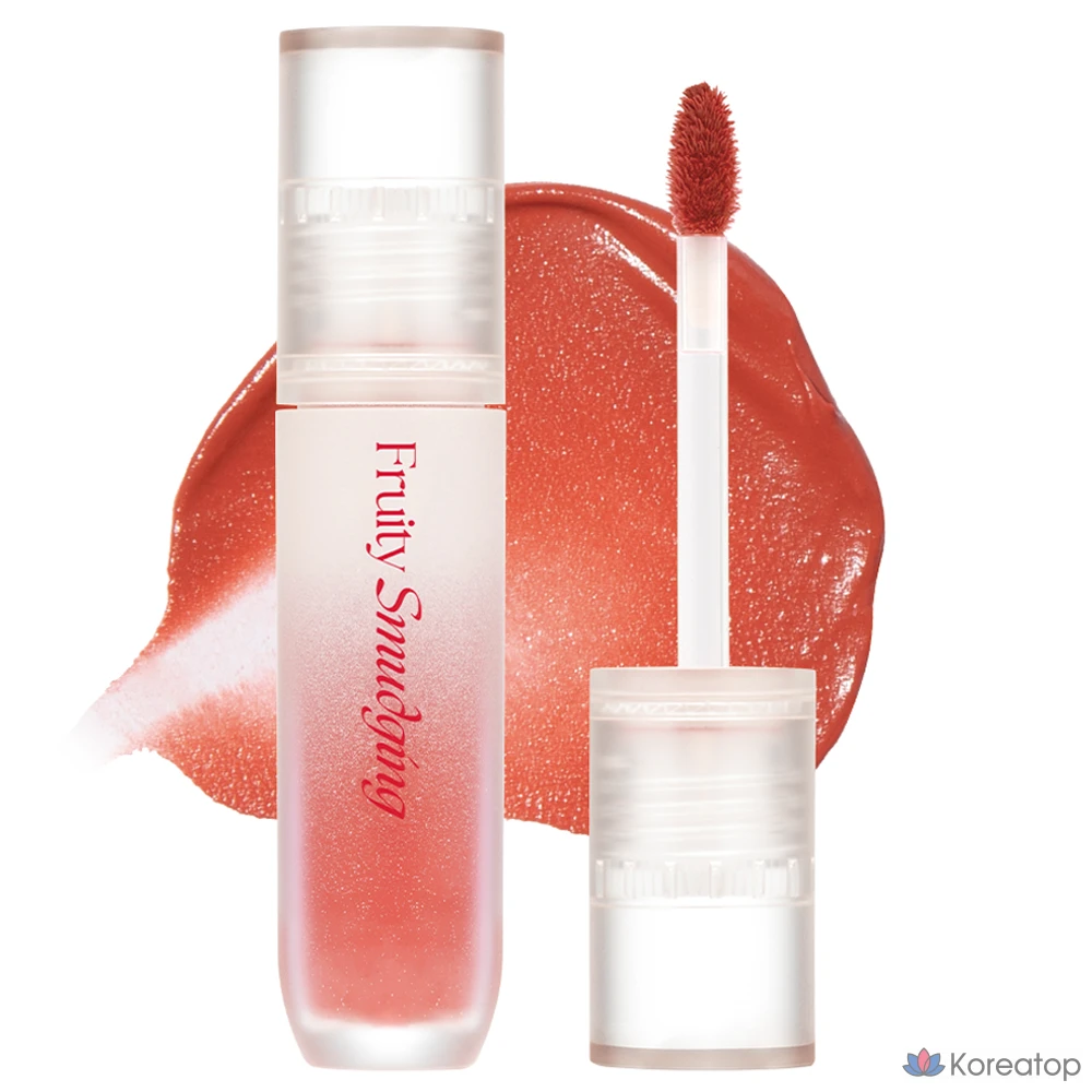Тинт для губ MERZY Fruity Smudging Velvet Tint, оттенок FS2 Peach Smudging, 3.5 г, 1 шт.
