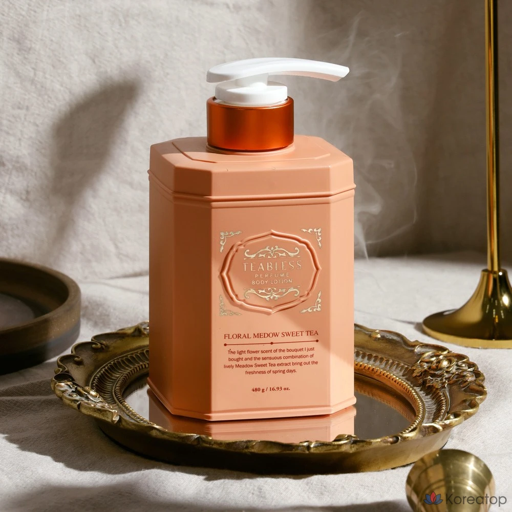 Лосьон для тела TEABLESS Perfume Body Lotion Sweet Tea Floral, 480 г, 1 шт.