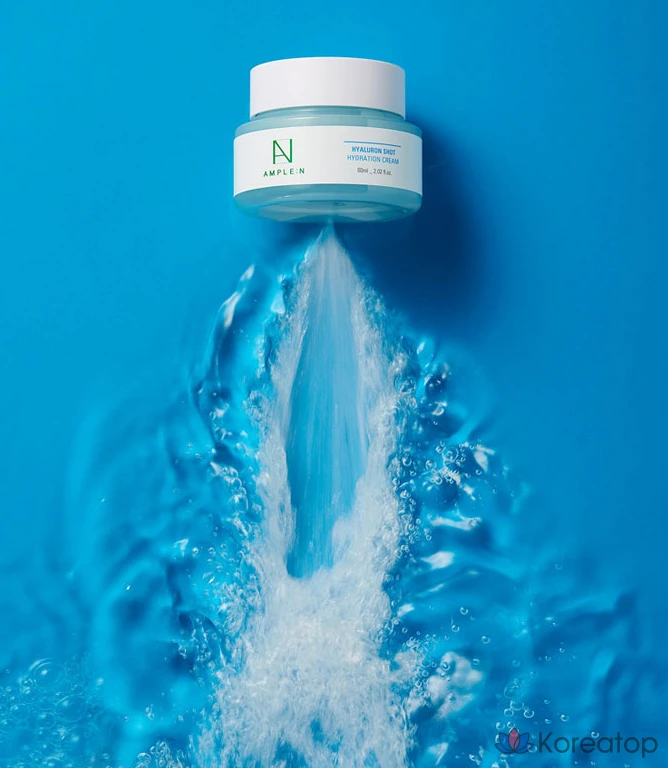 Увлажняющий крем AMPLE:N Hyaluron Shot Moisture Cream, 60 мл, 1 шт., фото 6