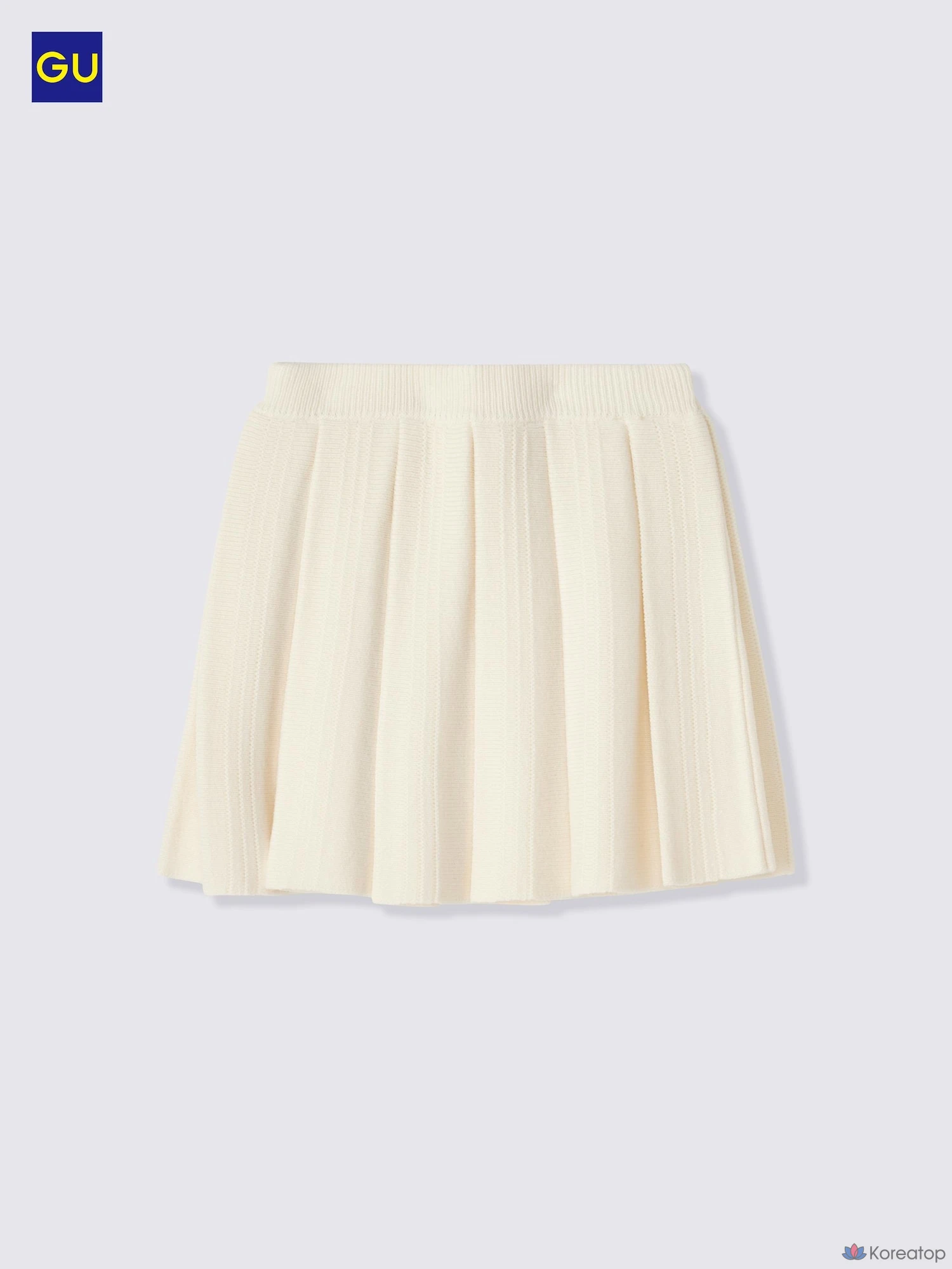 Мини-юбка Uniqlo GU Knit Pleated Mini Skirt