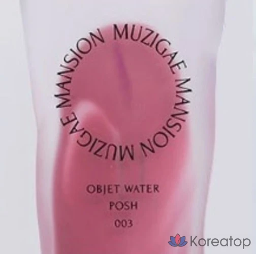 Тинт для губ Muzigae Mansion Objet Water Tint, оттенок 003 Posh, 1 шт.