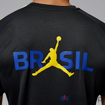 Футболка мужская Jordan Brazil Strike Dri-FIT Soccer Short-Sleeve Knit Top