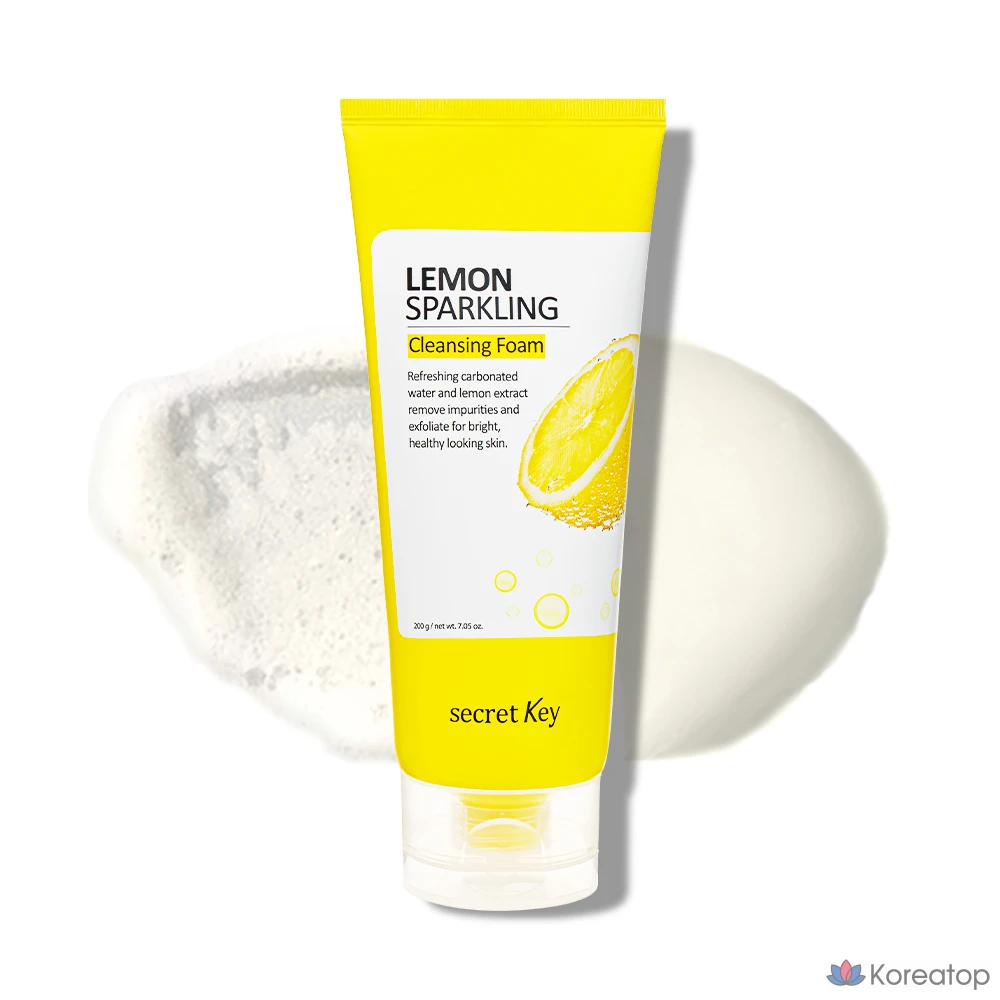 Пенка для умывания Secret Key Lemon Sparkling Cleansing Foam, 200 г, 1 шт.