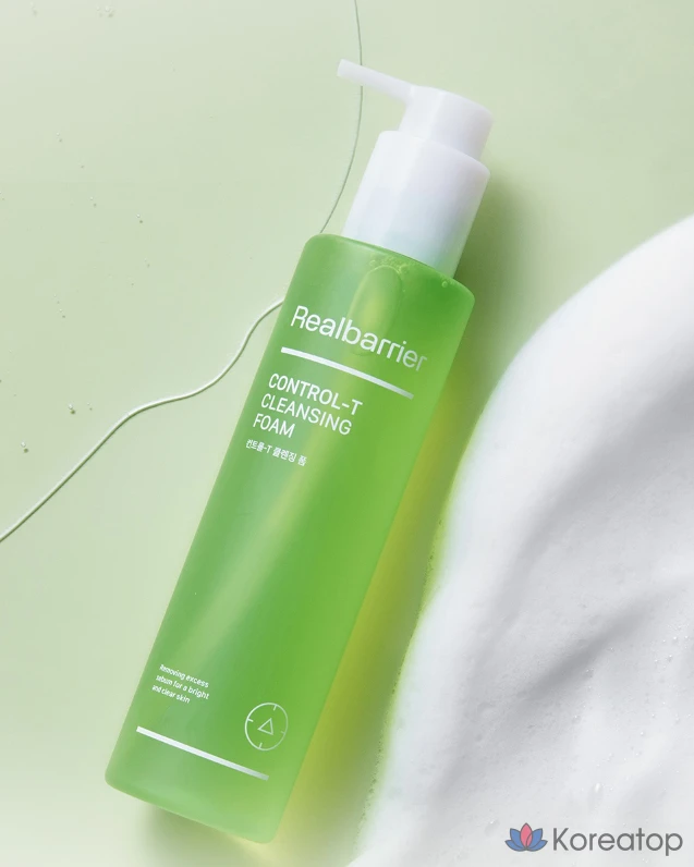 Очищающая пенка Real Barrier Control T Cleansing Foam, 250 мл, 1 шт., фото 2