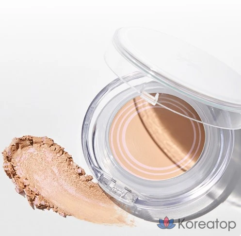 Компактная пудра Luna Moisture Glow Pact Clear, оттенок 17 Ivory, 12.5 г + рефил, 1 шт.