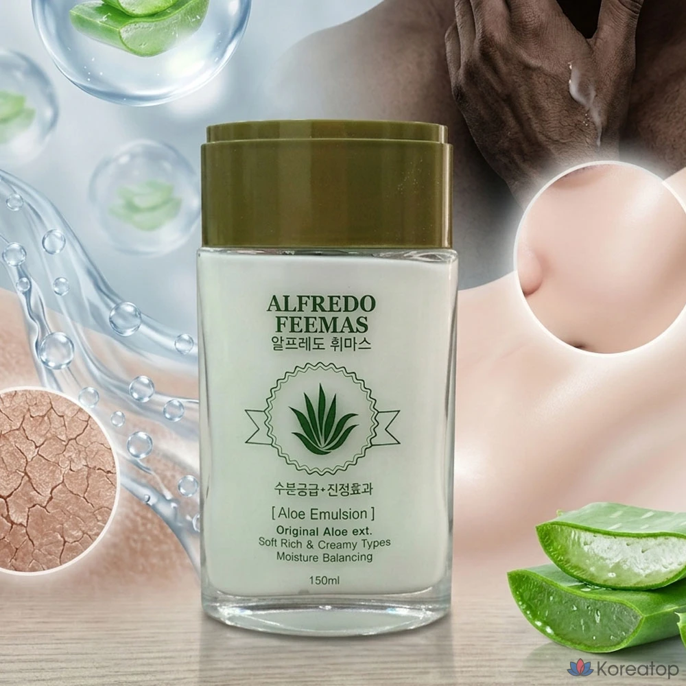 Набор для ухода Alfredo Feemas Aloe Men Skincare 2-piece Set, 3 шт., фото 2