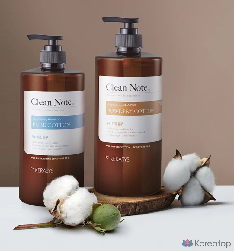 Средство для ухода за чистым хлопком Kerasis Clean Note, 1 л, 1 шт