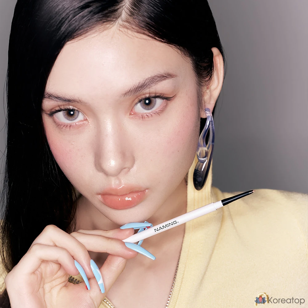 Подводка для глаз NAMING Perfectail Eye Designing Pencil Slim Liner, оттенок Perfect Black, 1 шт.