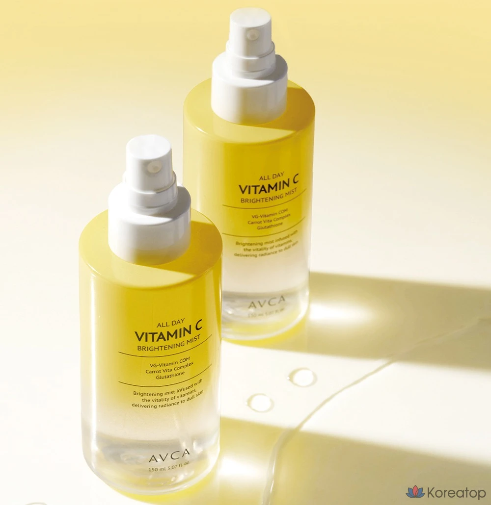 Спрей для лица AVCA All Day Vitamin C Whitening Mist, 150 мл, 1 шт.