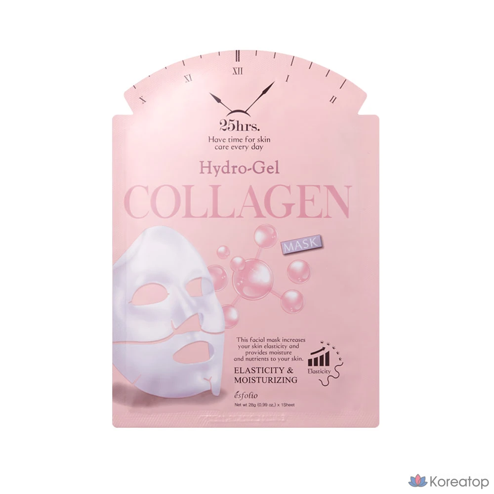 Тканевая маска для лица Esfolio Hydrogel Collagen Mask, 16 шт.