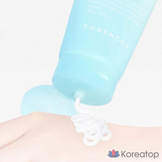 Очищающая пенка Forencos Plum Seed Mild Low pH Cleansing Foam, 150 г, 1 шт.