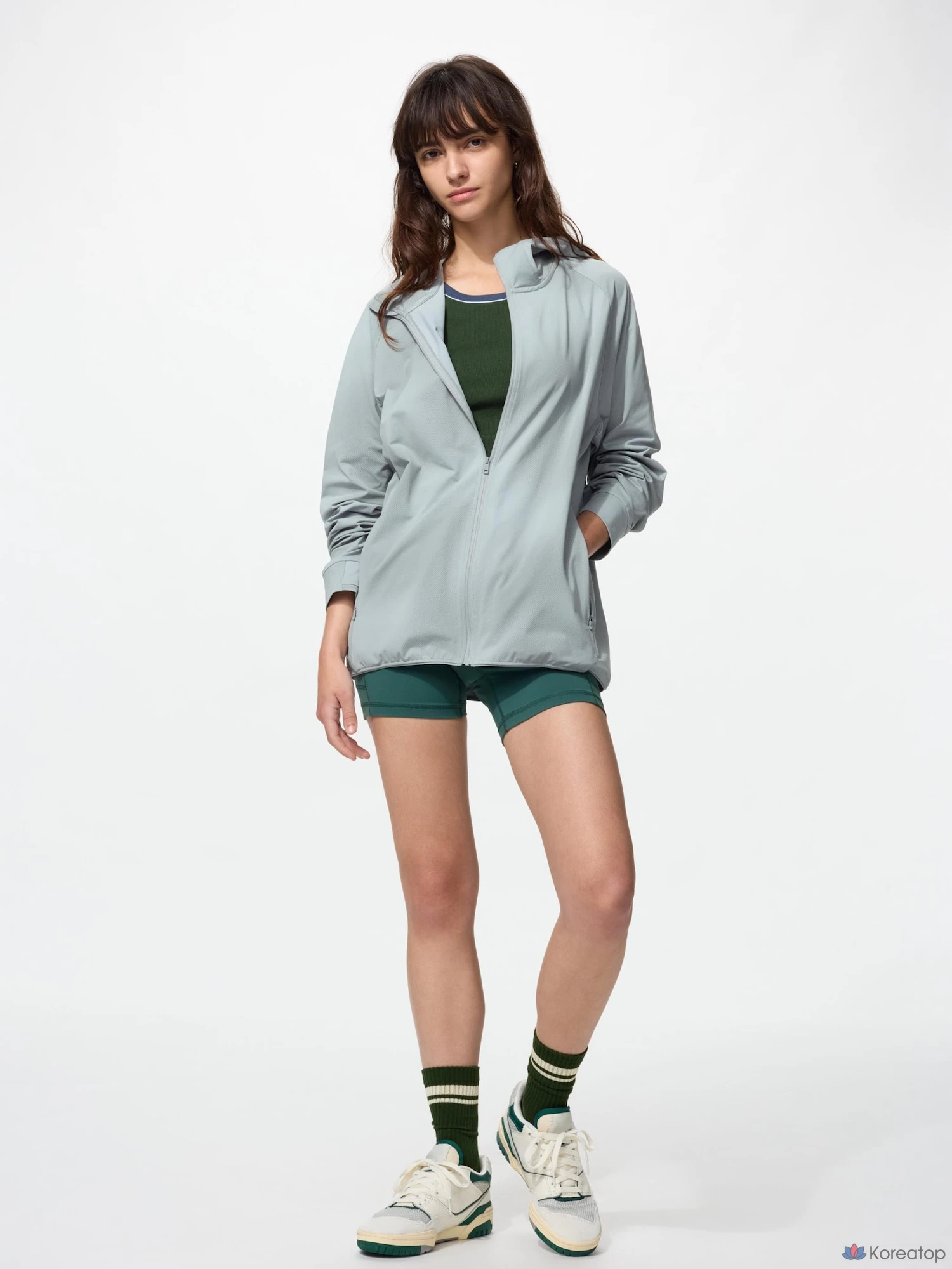 Парка Uniqlo DRY-EX UV Protection Full-Zip Parka (Print)