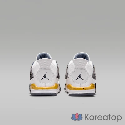 Кроссовки детские Jordan 4 Retro, Tour Yellow