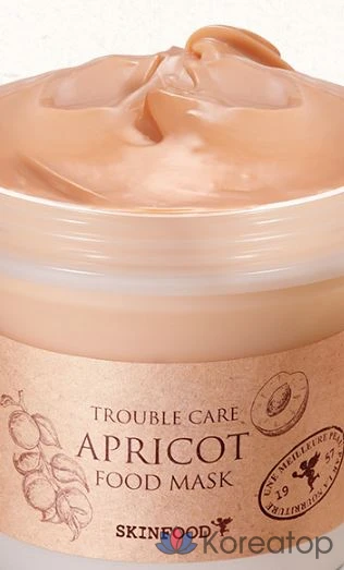 Пилинг Skinfood Apricot Food Mask, 120 г, 3 шт., фото 3