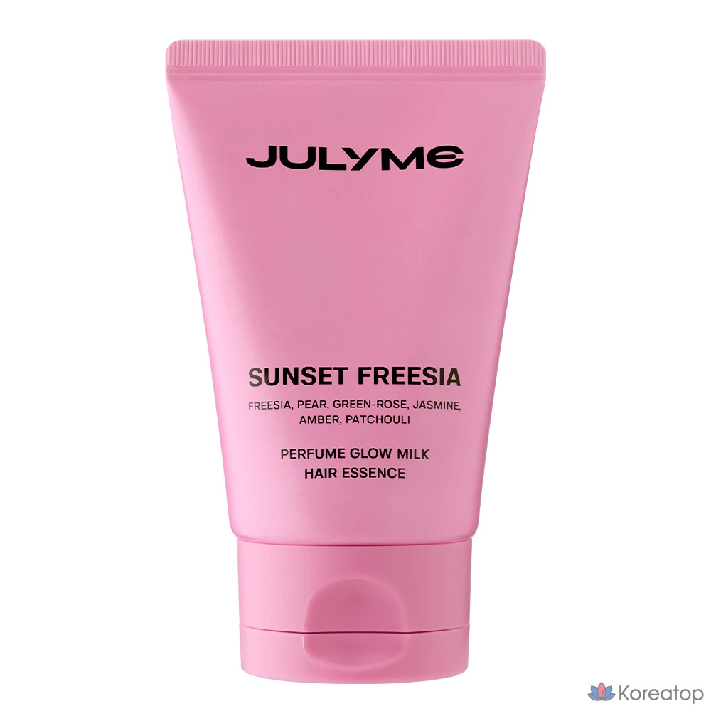 Эссенция для волос JUL7ME Perfume Moist Glow Milk Hair Lotion Hair Essence Sunset Freesia, 80 мл, 1 шт.