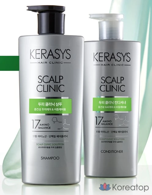 Шампунь KeraSys Scalp Clinic Protein, 750 мл, 1 шт.