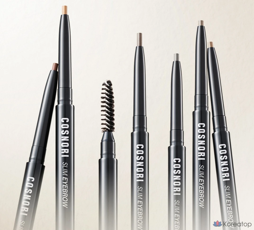 Карандаш для бровей Cosnori Slim Eyebrow Pencil, оттенок 07 Ash Brown, 0.13 г, 1 шт., фото 6