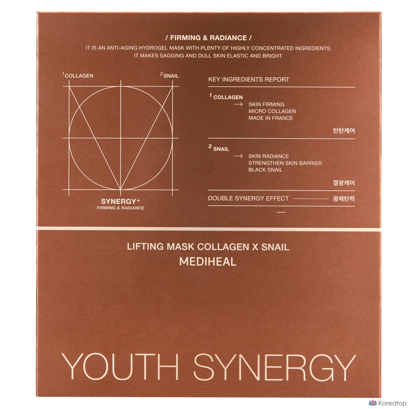 Тканевая маска для лица MEDIHEAL Youth Synergy Lifting Mask, 5 шт.
