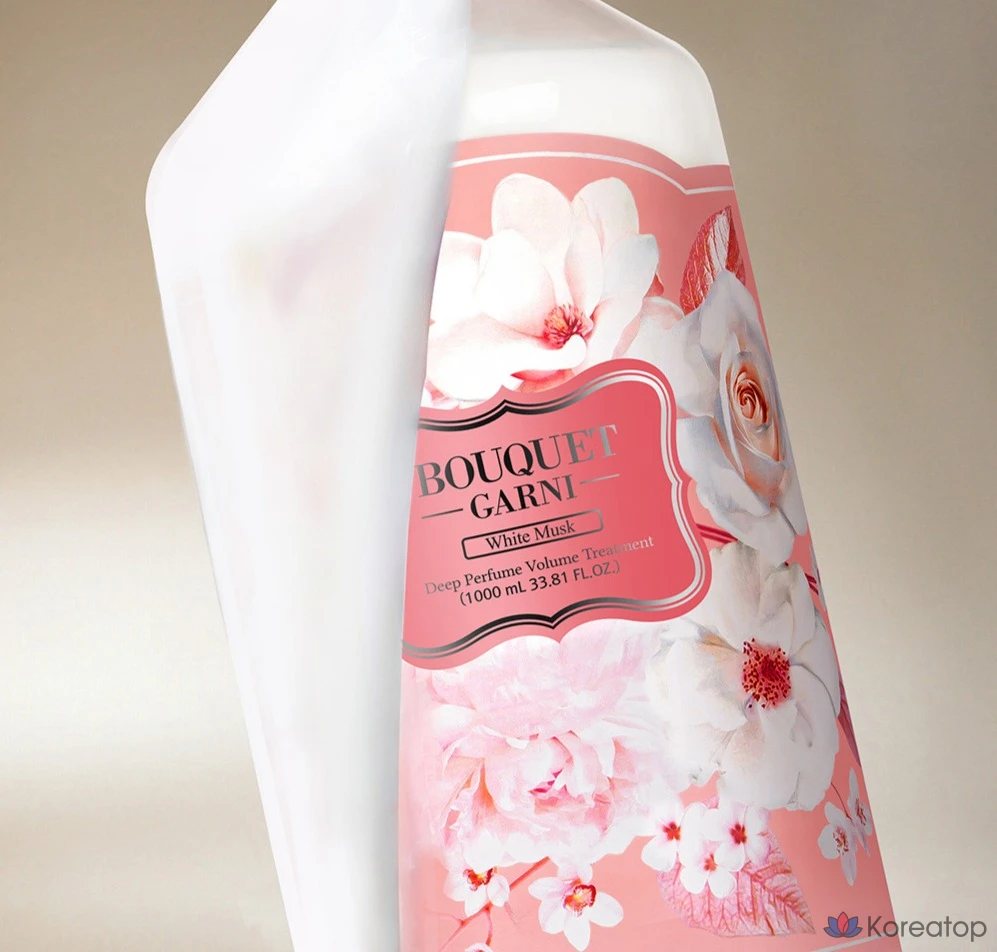 Кондиционер для волос Bouquet Garni Deep Perfume Volume Treatment White Musk, 1 л, 1 шт.