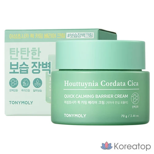 Крем для лица Tony Moly Artemisia Cica Quick Calming Barrier Cream, 70 г, 1 шт.