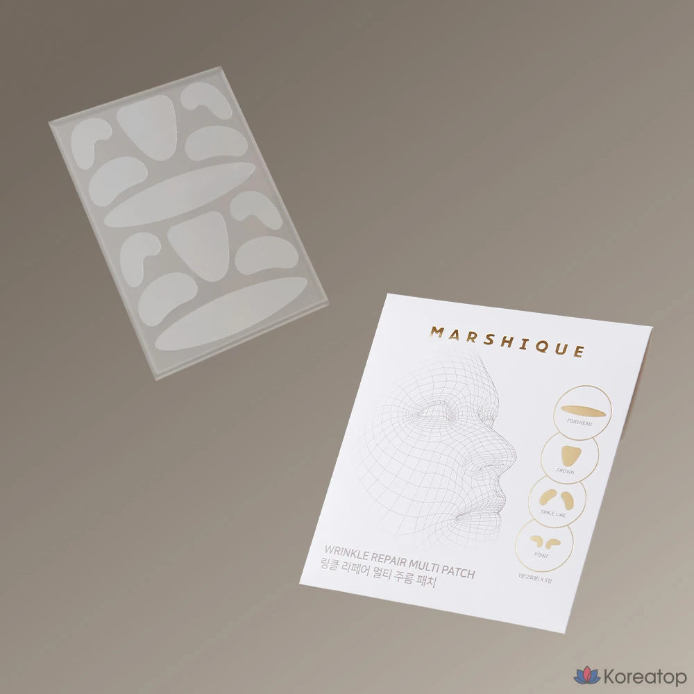 Патчи для лица Marshique Wrinkle Repair Nasolabial Folds Patch, 60 шт.