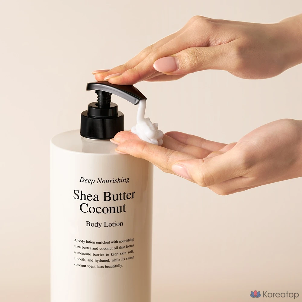 Лосьон для тела AVCA Deep Nourishing Body Lotion Shea Butter & Coconut, 1 л, 1 шт.